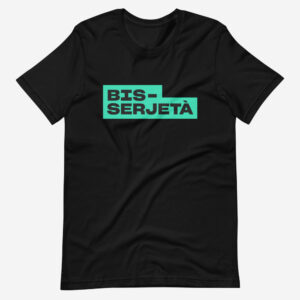 Bis-Serjetà logo t-shirt black